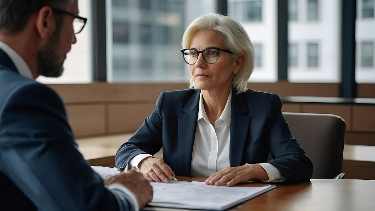 HR conversation with an employee